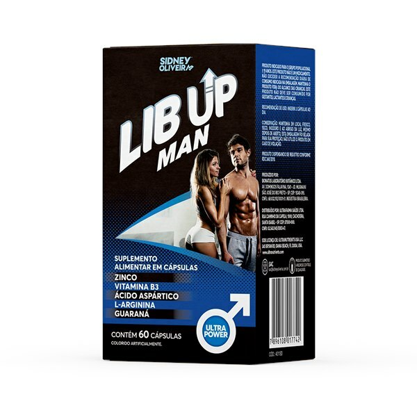 Lib Up Man — 60 Cápsulas (Fórmula Masculina)