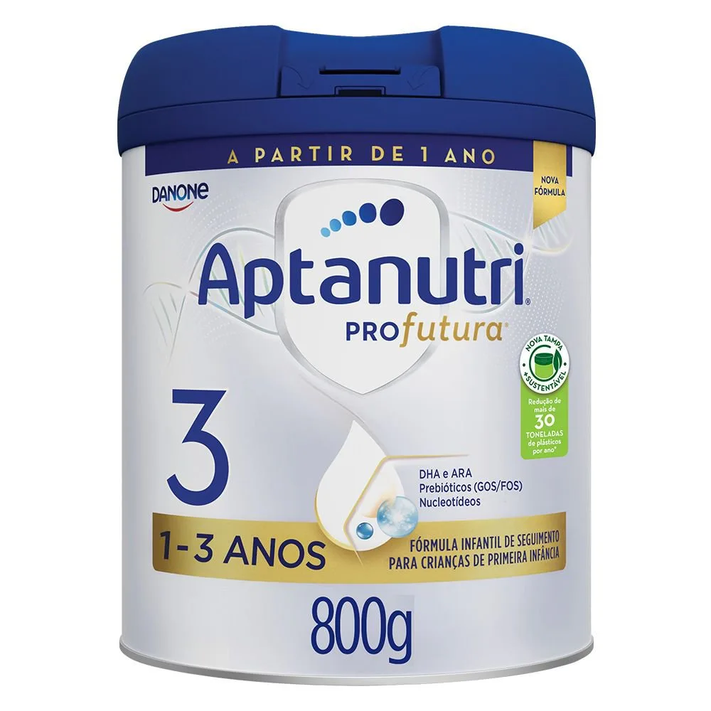 Fórmula Infantil Aptanutri Profutura 3 DHA ARA de 1 a 3 anos 800g