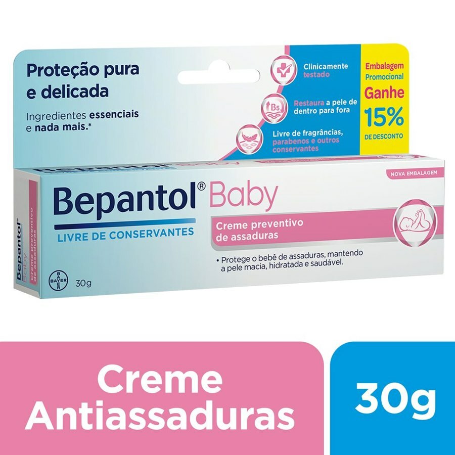 Bepantol Baby Creme Preventivo De Assaduras 30g Com 15% De Desconto